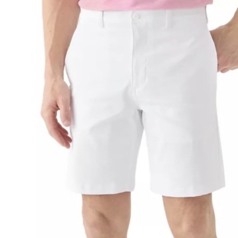 New $60‎ Pro Tour Men's Golf Shorts Motionplay 360 Stretch Bright White Size 40